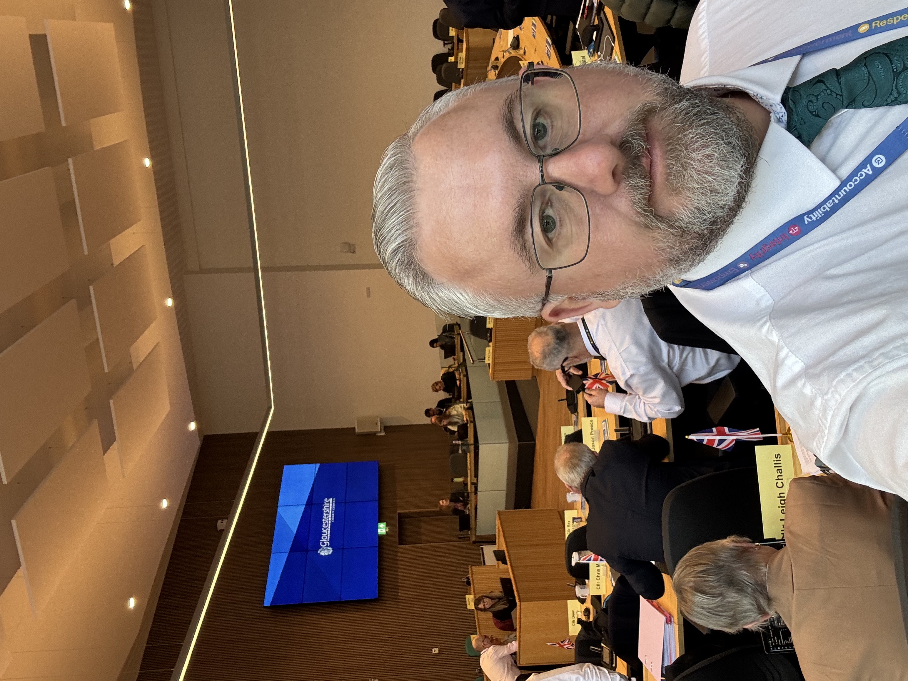 Piers Camp at Gloucestershire County Council
